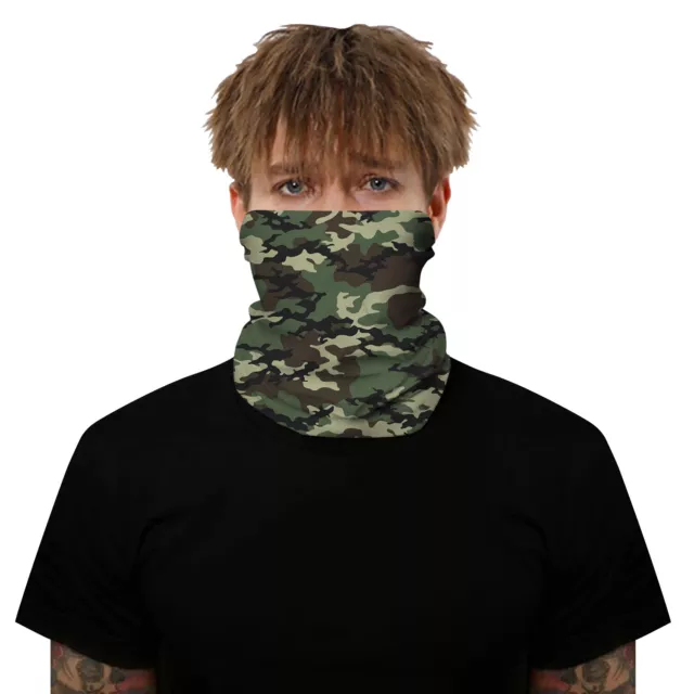 Sports Face Scarf Neck Gaiter Balaclava Bandana Tube Shield Cover Snood Scarves