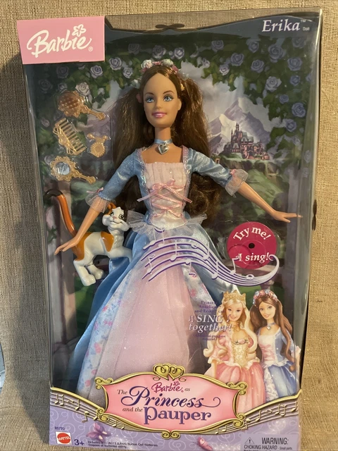 NRFB Barbie Princess and the Pauper Erika Doll