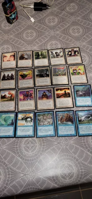 Magic the gathering : Lot De Cartes De 1995, Italian  The DARK ET ANTIQUITIES