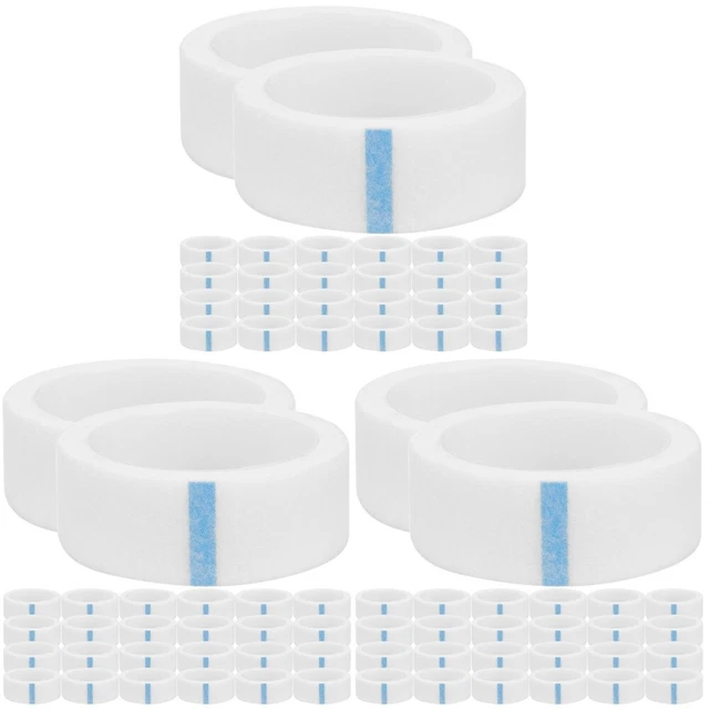 60 rouleaux d'extensions de cils en ruban adhésif Extensions de cils
