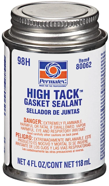 PERMTX-LOCKT Gasket Sealer - High Tack  - Brush-On - 4 Ounce Can - Single 80062