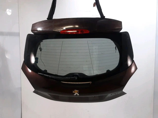 Hayon PEUGEOT 208 1 PH.1 ROUGE NOIR réf. 9810682180 11327036
