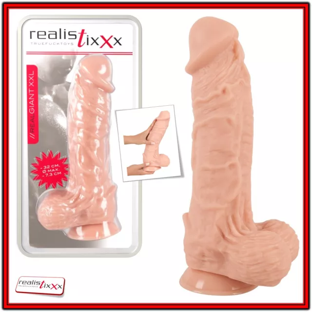 Sex Toys Fallo_Dong Realistico Giant XXL 32 cm Realistixxx Cock Penis Gigante