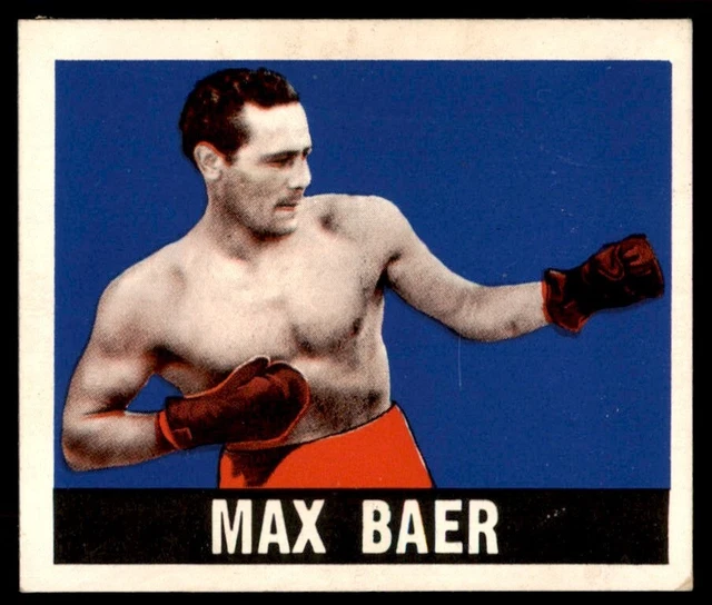 1948 Leaf Boxing Max Baer EX+ #93 *Noles2148* 1948 Leaf Boxing Max Baer EX+ #93 *Noles2148*