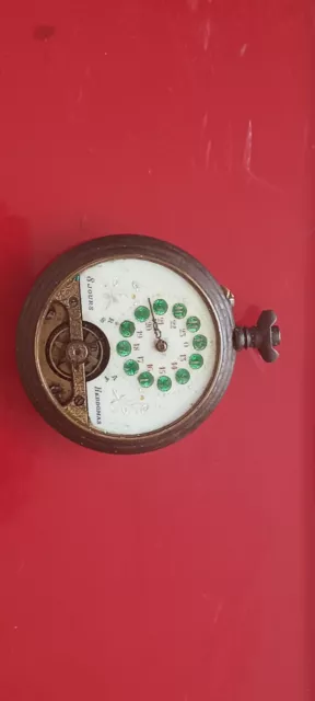 Ancienne Montre à Gousset  8 JOURS HEBDOMAS  Spiral BREGUET  Pocket Watch SWiss