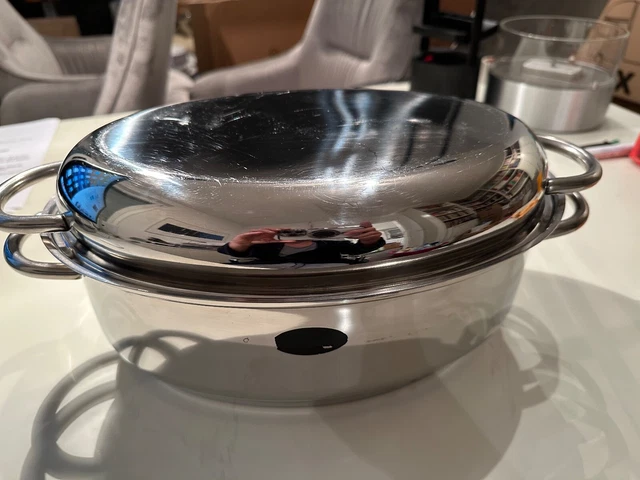 Schulte-Ufer / SUS-Inox 18/10 Edelstahl Bräter 5 Liter