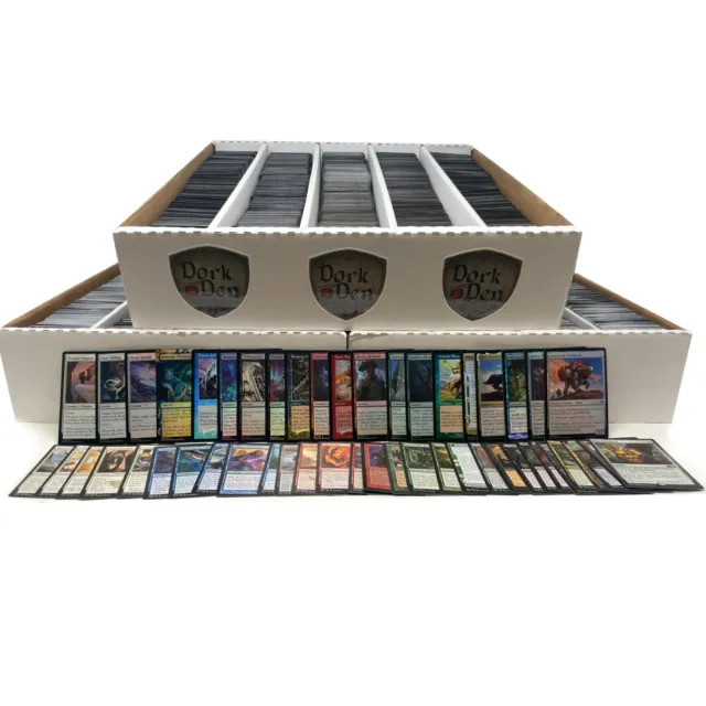 Instant Mtg Collection 1000 Magic The Gathering Cards With 30 Rares & 20 Foils!