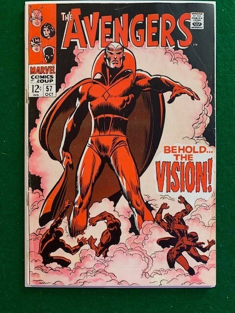 THE AVENGERS #57 (1968) - 1st appearance of The Vision FN or better clean press