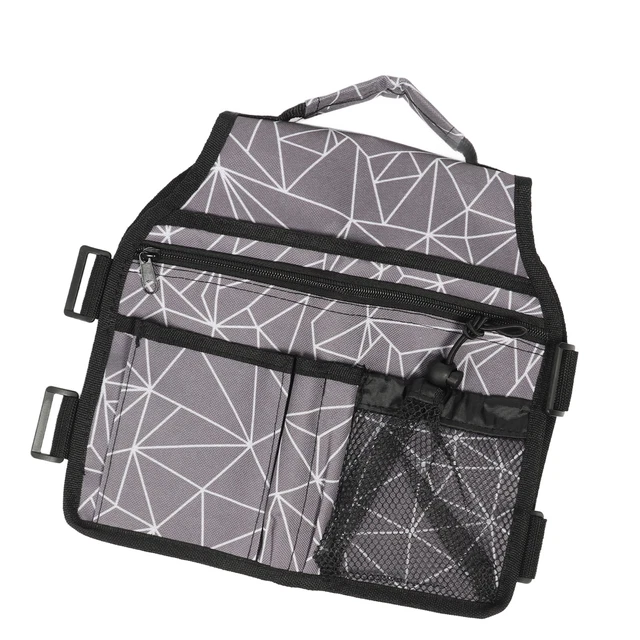 Wheelchair Side Bag 6 Pockets Large Capacity Multifunctional Oxford