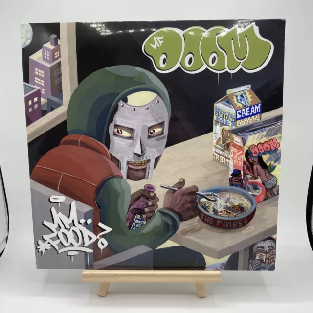 MF Doom MM..FOOD LIMITED EDITION New Not Sealed Green/Pink Colored Vinyl 2 LPs