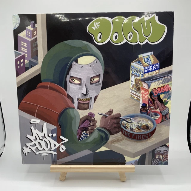 MF Doom MM..FOOD LIMITED EDITION New Not Sealed Green/Pink Colored Vinyl 2 LPs
