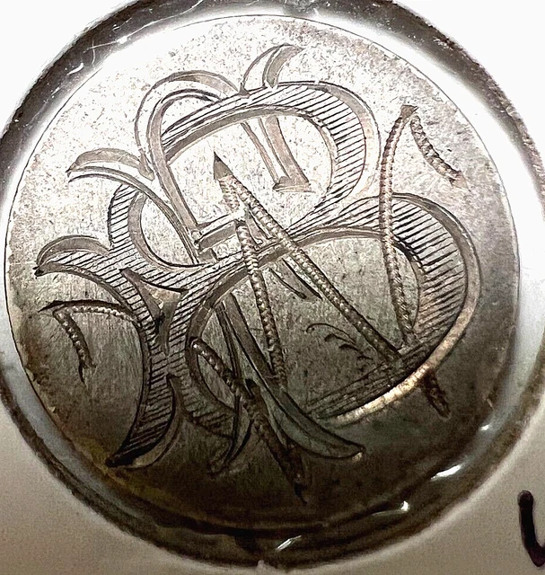 LOVE TOKEN COLLECTABLE: 1875 Seated Liberty Dime Engraved FWB COBM-525