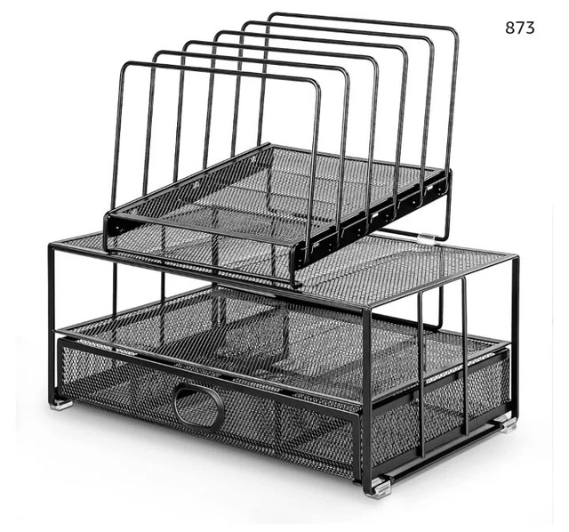 Akten-Organizer Mit Einzelfach I  Gitter Design