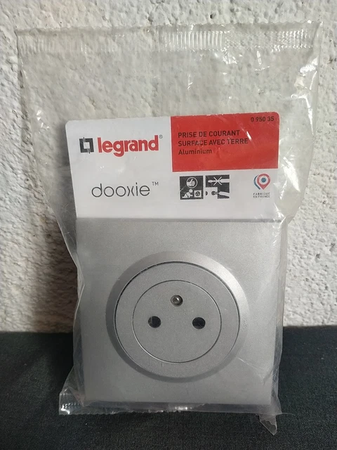 Prise standard Germanique pour repiquage Legrand Mosaic Crit