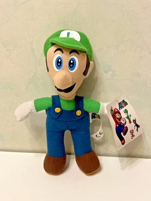 Peluche Luigi 20 Cm – Simba Toys – Officielle Super Mario – Doudou Bébé Dès La Naissance