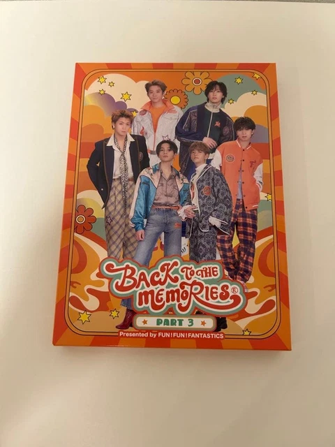FANTASTICS BACK TO the Memories Part 3 Blu-ray Concert Recording