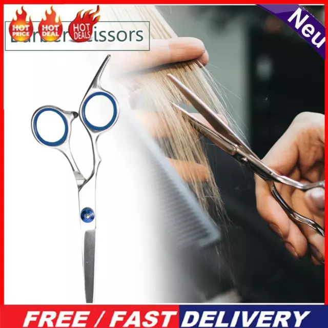 4CR Hair Scissor Salon Styling Professional Hair Shears Tools (Cutting Blue)