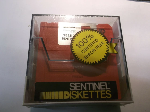 Sentinel Disketten MF-2HD 1,44MB 8,9cm (3,5Zoll) 10er Pack