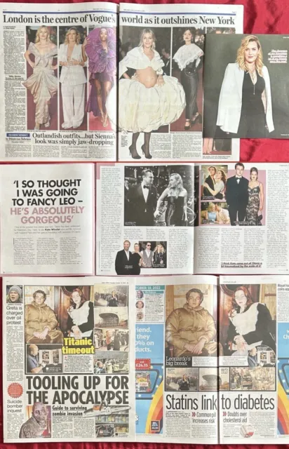 Kate Winslet UK Zeitung Magazin Ausschnitte Stecklinge Menge 1