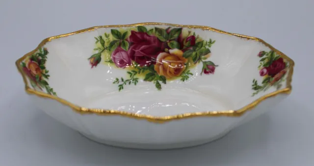 Royal Albert Old Country Roses Oval Dish 4 3/4" Sweet Meat/ Candy/ Trinket 1962