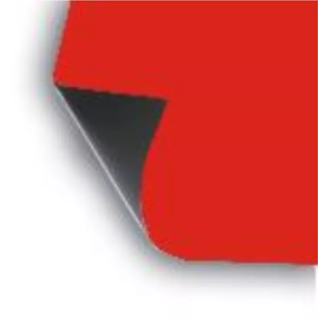 2 x 24" x 36" Sheet flexible 30 mil Magnet Blank RED Magnetic sign vinyl car