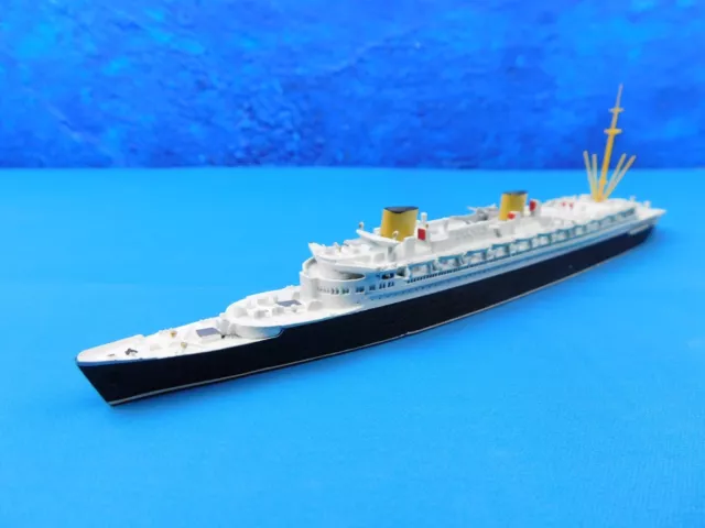 C19 Schiffsmodell 1:1250 Metall Mercator Passagierschiff M 512 Bremen 22cm