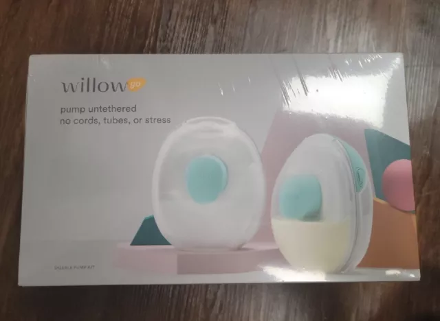 WILLOW GO In-Bra Double Electric Breast Pump Kit ( BRAND NEW ) WILLOW GO In-Bra Double Electric Breast Pump Kit ( BRAND NEW )