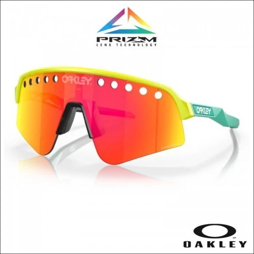 Oakley Occhiali Sutro Lite Sweep Vented Yellow - Lente Prizm Ruby