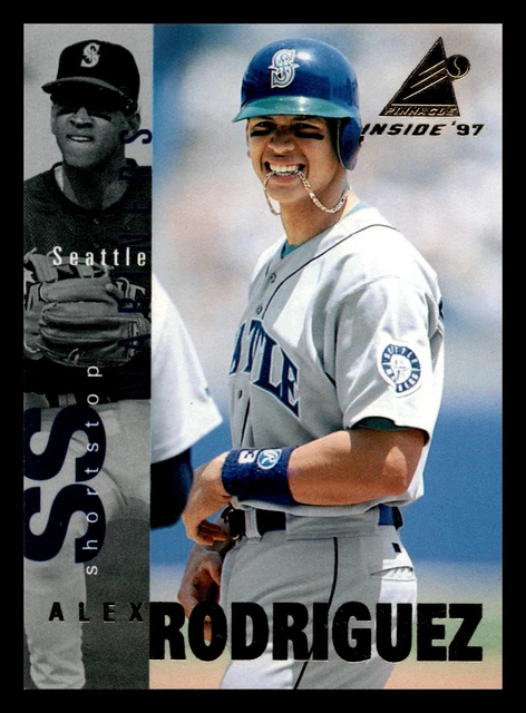 ALEX RODRIGUEZ 1997 Pinnacle Inside #8 Seattle Mariners comme neuf EUR ...