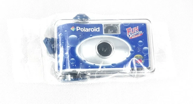 POLAROID FUN SHOOTER Flash Single Use Waterproof Camera Wedding