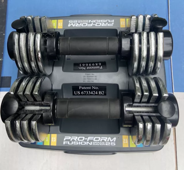Proform fusion hotsell adjustable dumbbell