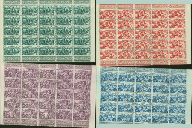 French Cameroun 1946-MNH stamps.Yvert Airmail Nr.:32/37.Sheet  25(EB) AR1-00098
