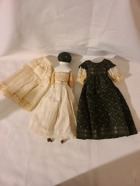 Antique 12 in. Bisque Doll Cloth Body Porcelain Limbs & Head  DOROTHY 14