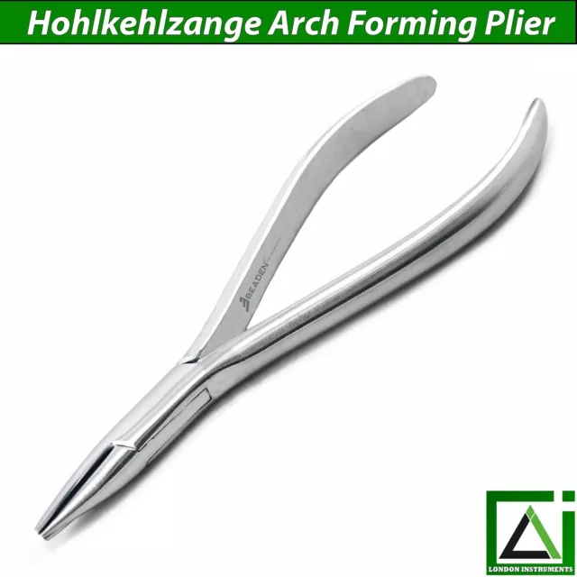 Dental Drahtbiegezange Hohlkehlzange Arch Forming Plier Zahntechnik Hohl 14 cm 3