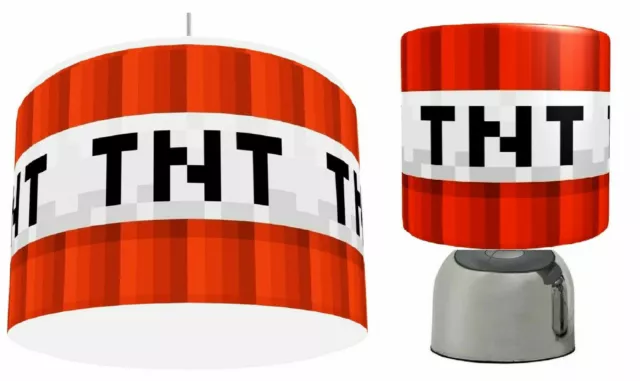 TNT PIXEL GAMING MINING scegli paralume da soffitto 11", lampada touch o pacchetto