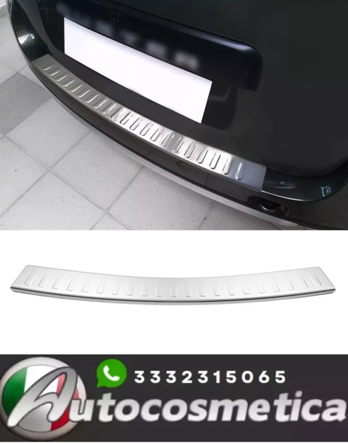 Protezione Paraurti Per VW Up! | Acciaio Inox Cromato | Soglia Battivaligia | Dal 2011 - Foto 8