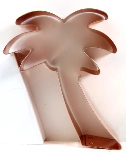 Kitchen Collectibles Copper Cookie Cutter Heavy Duty Commercial Grade Palm Tree