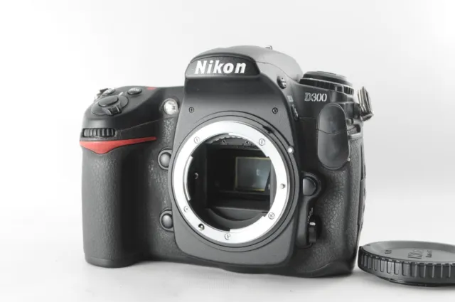 Nikon D300 12.3MP Digital SLR Camera Black Body w/ Genuine Strap [Near Mint]