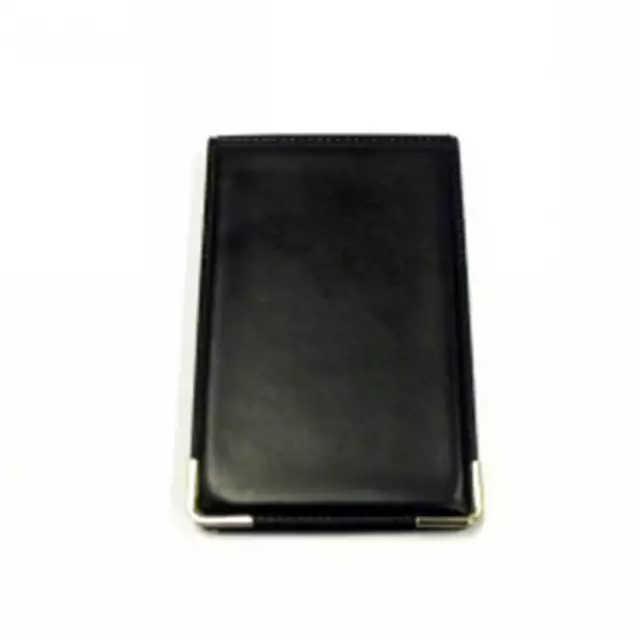 Cumberland Leathergrain Cover Business Card File 70x110mm Noir Qualité Premium