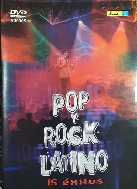 POP Y ROCK LATINO 15 EXITOS VARIOS DVD Free Post