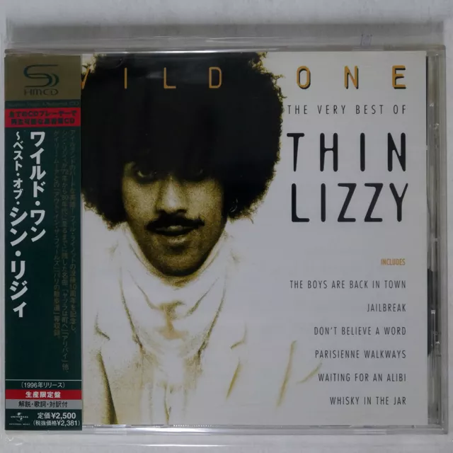 Thin Lizzy Wild One - Very Best Of Vertigo Uicy90914 Japan Obi Shmcd 1Cd