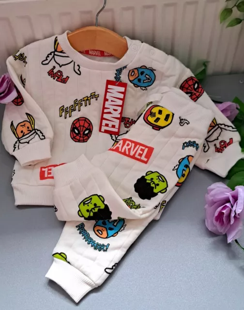 Baby Boy 3-6 Months BNWT Marvel Supersoft Set