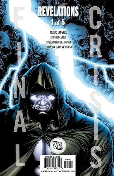 FINAL CRISIS: REVELATIONS #1 DC Comics NM 2008 Spectre comic book GREG RUCKA