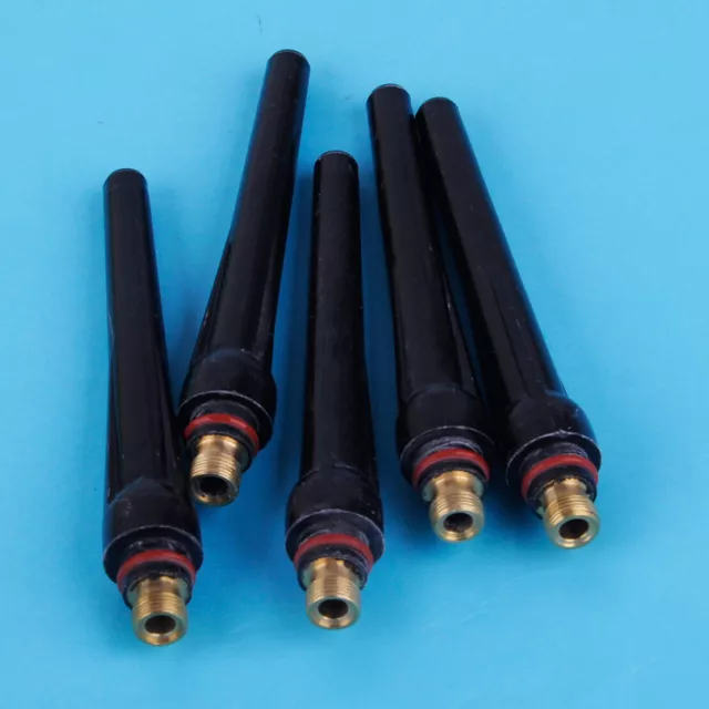 5X Long Back Cap pour TIG Welding Torch WP-17 WP-18 WP-26 57Y02 11.2cm Pop