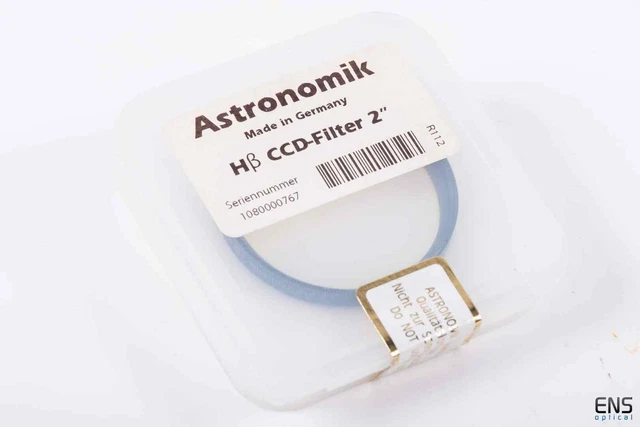 Filtro de imágenes Astronomik 2" HB hidrógeno beta CCD - sellado