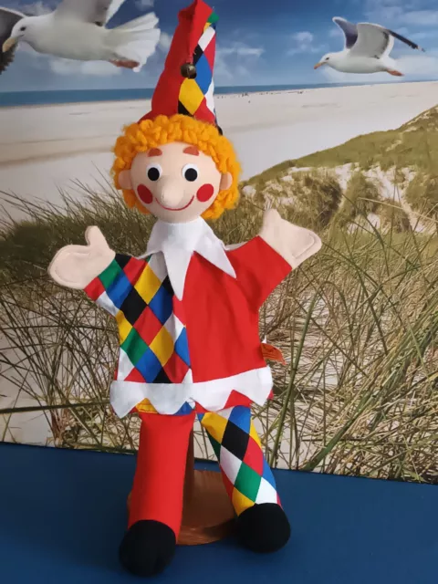 Handpuppe Kasper/Clown von Trullala ca. 30 cm groß