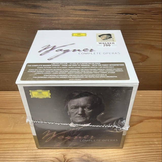 RICHARD WAGNER COMPLETE Operas 43CD 2012 Germany Deutsche