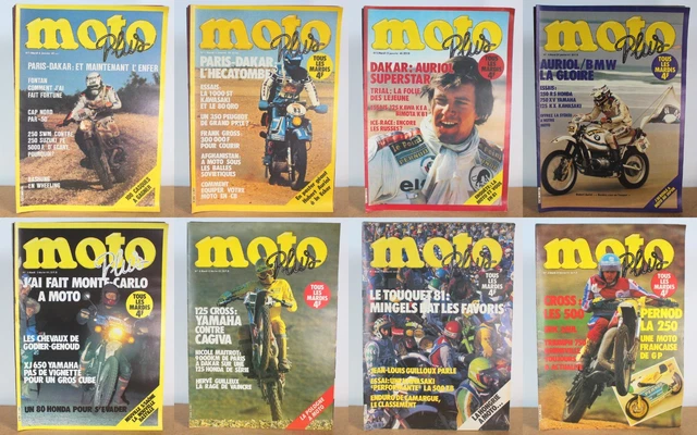 MOTO VERTE n°81 - 1981 - HONDA MT8 - PEUGEOT TXE 80