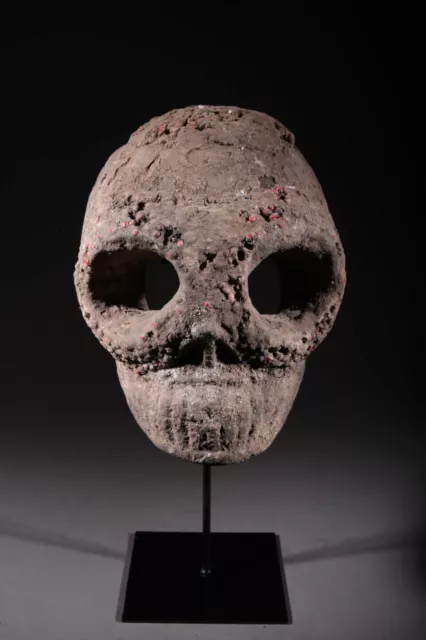 Mask African Crested Skeleton Tiv 1827