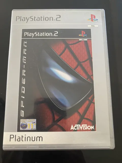 Spider-Man Platinum Sony Playstation 2 Ps2 Pal Complete With Manual